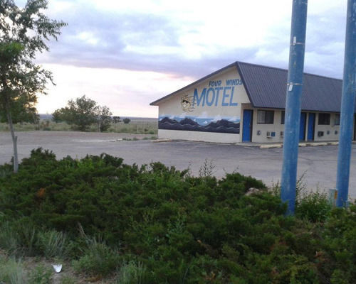 Four Winds Motel&RV Park Carrizozo Buitenkant foto